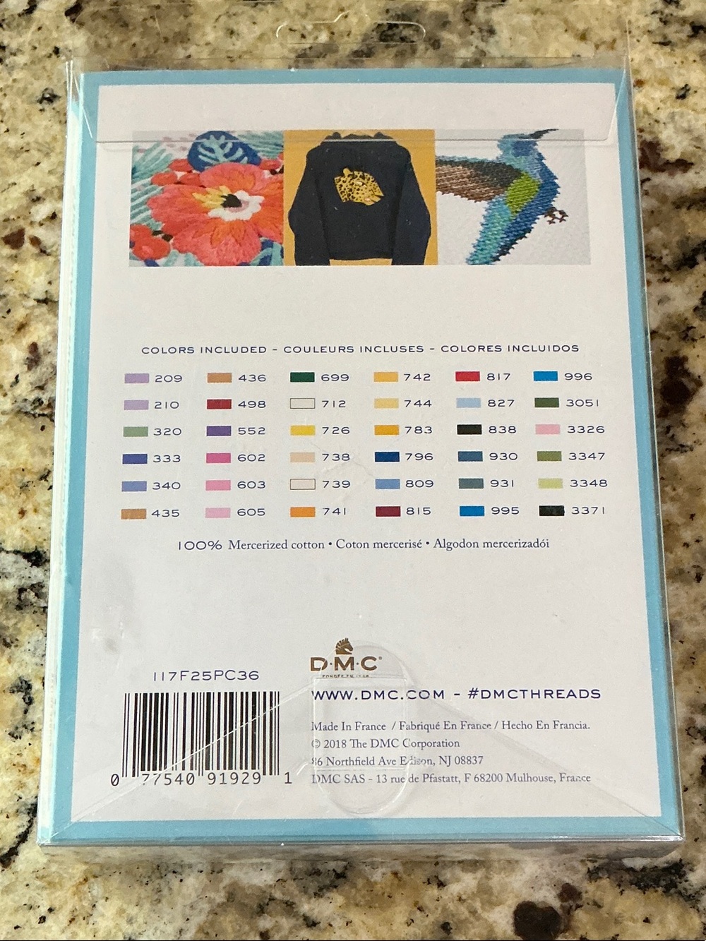 DMC Embroidery Floss Collection - Assorted Blue, Green, Pink, Red, Brown - Picture 3 of 9